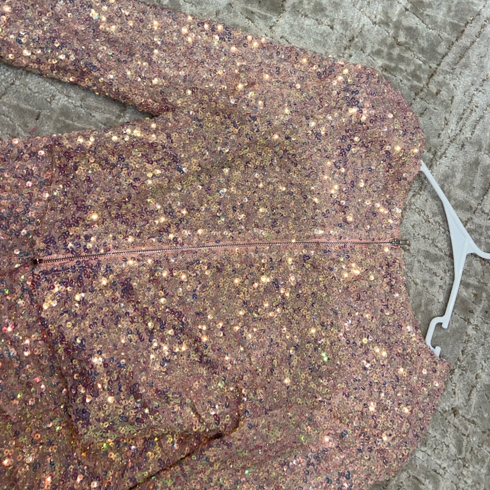 Pink Sequin Set ! Size small - Picture 5 of 7